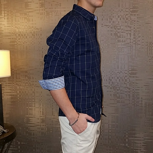 New Men's "Nashville" Plaid Long Sleeve Shirt - Picture 5 of 8